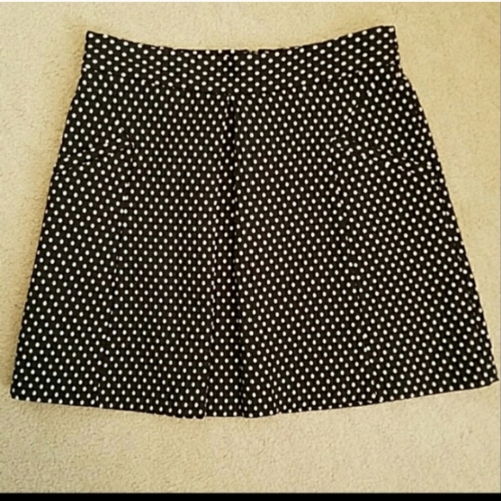 Topshop polka dot skirt sz 6